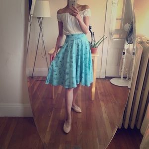 👒ModCloth high waist skirt 👒
